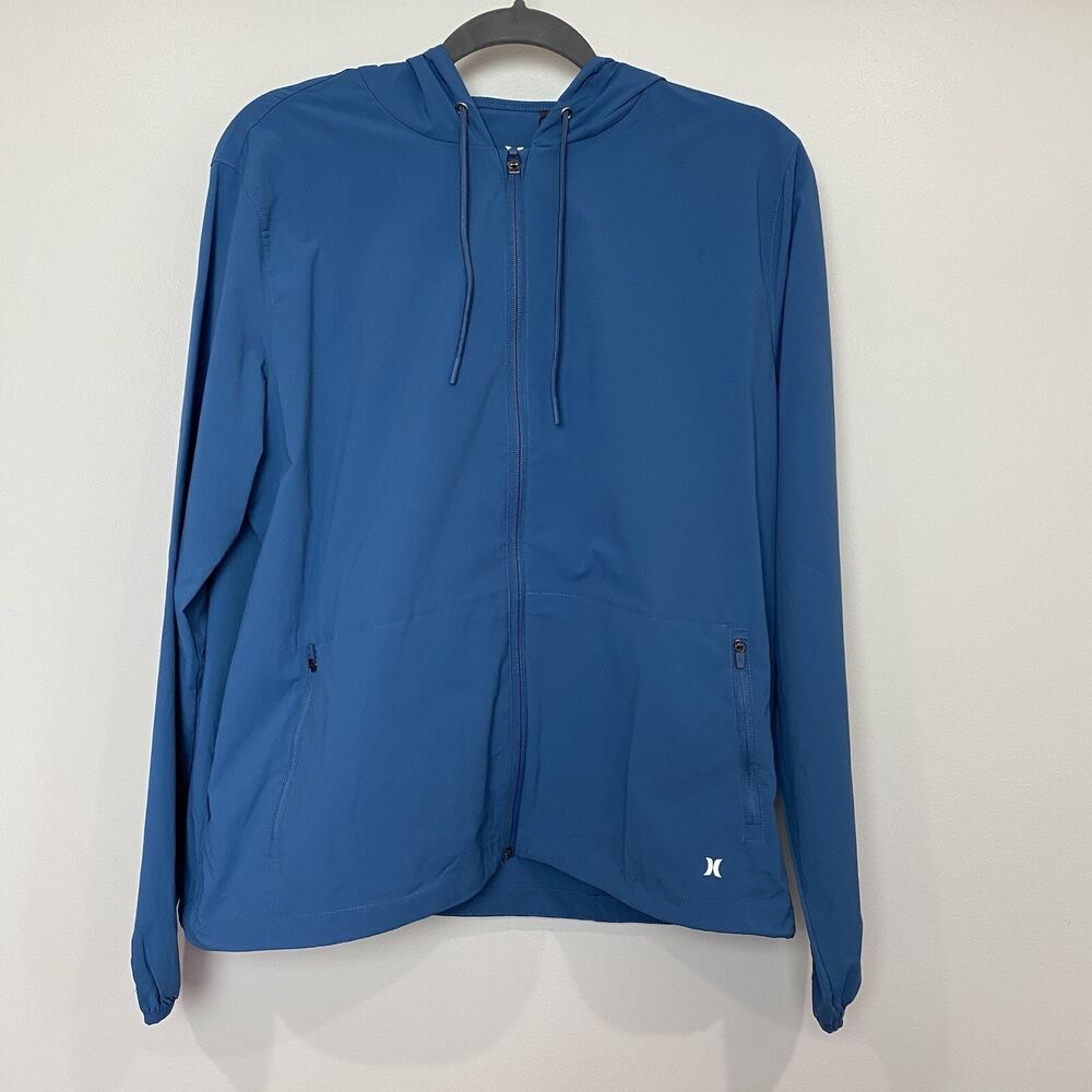 Hurley Women's Outdoor Shell Jacket Blueberry Sz Large